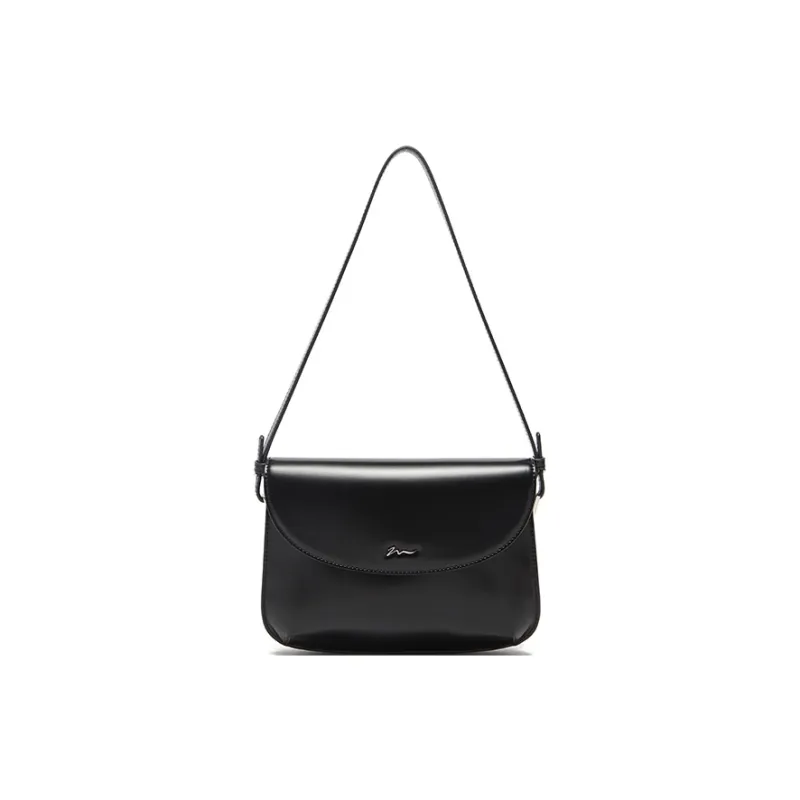 MICOCAH PU Shoulder Bag Crossbody Bag Shoulder Bag Regular Women's Hot Song Red/Premium Black-4