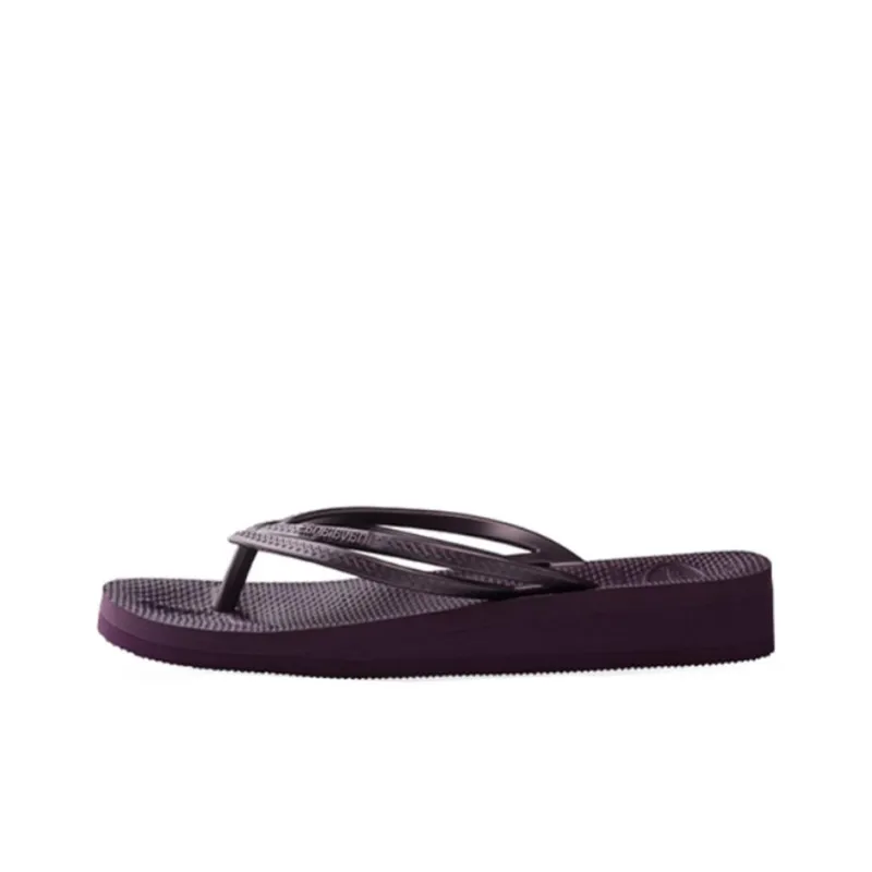 Havaianas Wedges Huanina Stylish Sandals Women's Purple-0