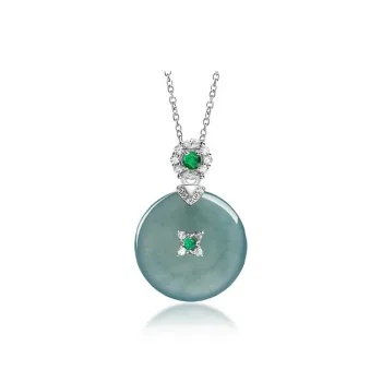 SHARK BABY Ice Type Jadeite Necklaces Women's