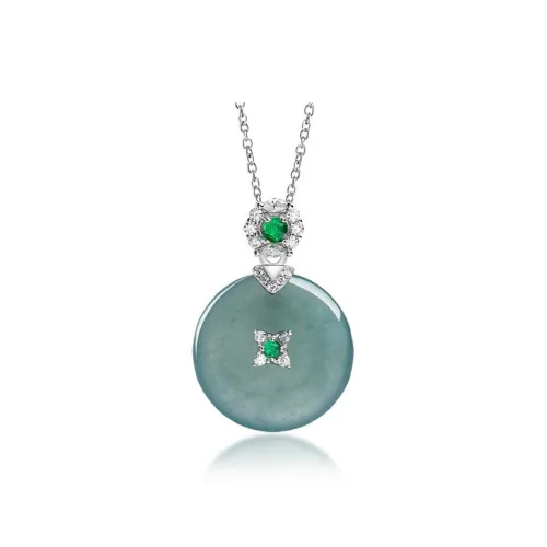 SHARK BABY Ice Type Jadeite Necklaces Women's