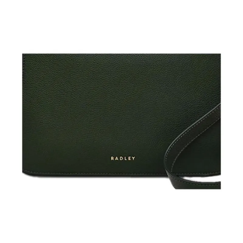 RADLEY Cow Leather Crossbody Bag Shoulder Bag Medium Size Women's Green-2