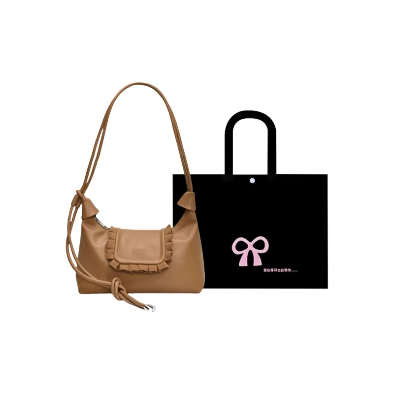 HACIN PU Crossbody Bag Regular Women's Black/Khaki/Coffee-6