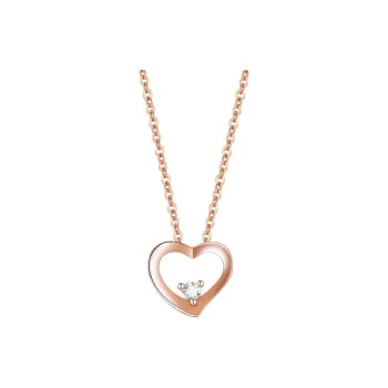 GOOUI S925 Silver Necklaces Women's