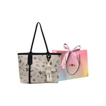 Yalu PU Portable One Shoulder Bag Regular Women's Pink/Khaki/Black/Brown