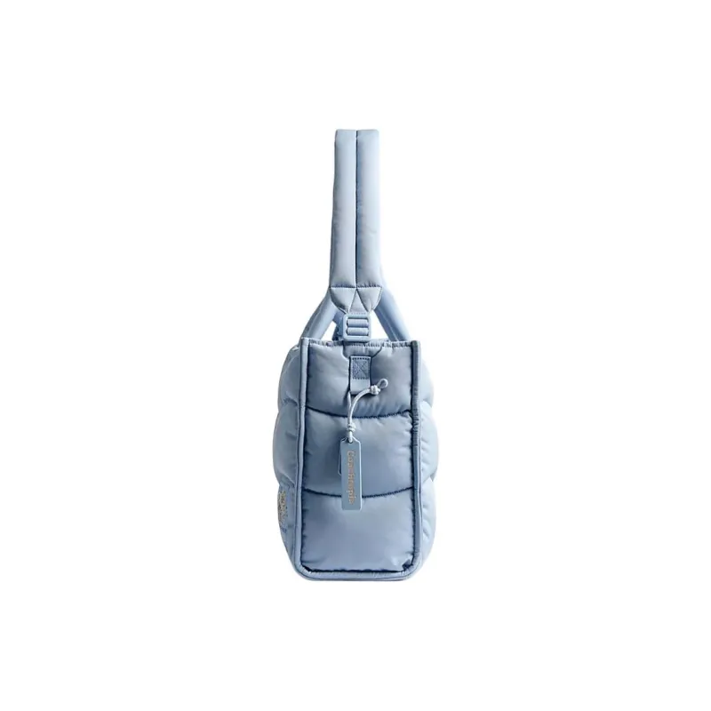 Coachtopia Recycled Polyester Tote Bag, Shopping Bag, Shoulder Bag, Handbag Tubas Unisex Blue-2