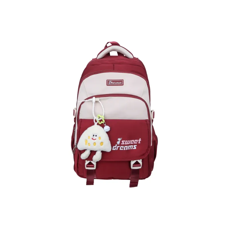FAMAN Nylon Backpack Women's Multicolor-12