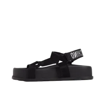MOSCHINO Touch Strap Fastened Open Toe Sandals Women's