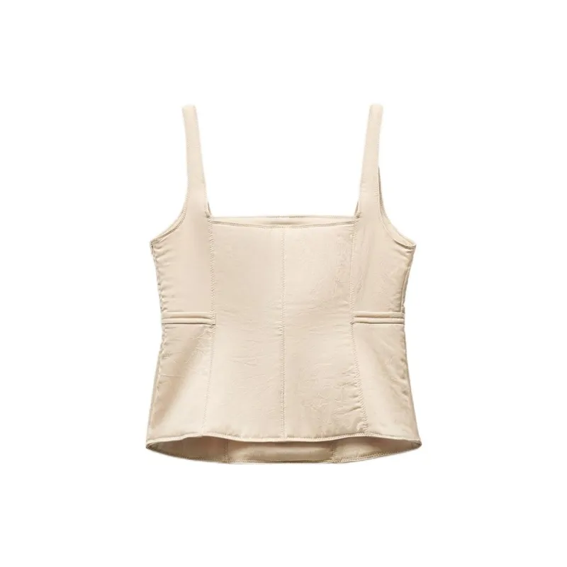 ZARA Tank Top Women's Light Pink-1