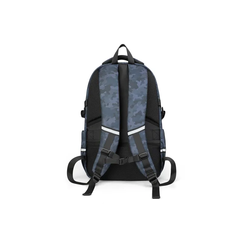 C°BANNER Fabric Laptop Bag Backpack Men's Camouflage Blue/Camouflage Black-3