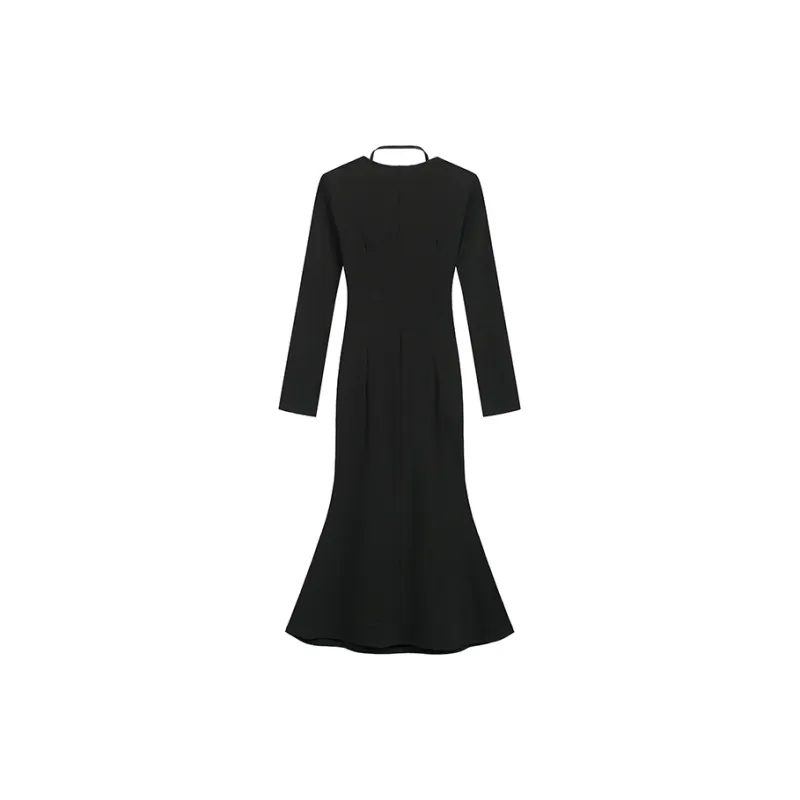 AHDO Long-Sleeved Dresses Women's-9