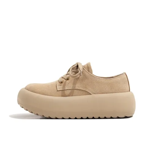 Old Meow Casual Single Shoes Women's Khaki