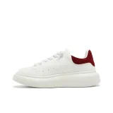 Pure White/Bordeaux Red