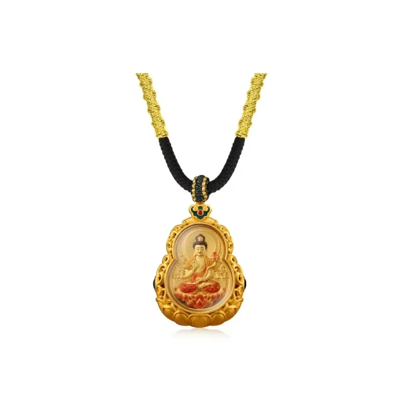 Jade Linmen Alloy Necklaces Unisex-8