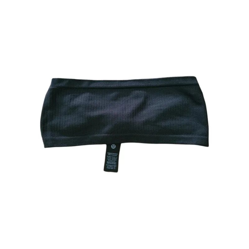 Lululemon Nylon, Polyester, Polyurethane Hair Bands Unisex Black-0