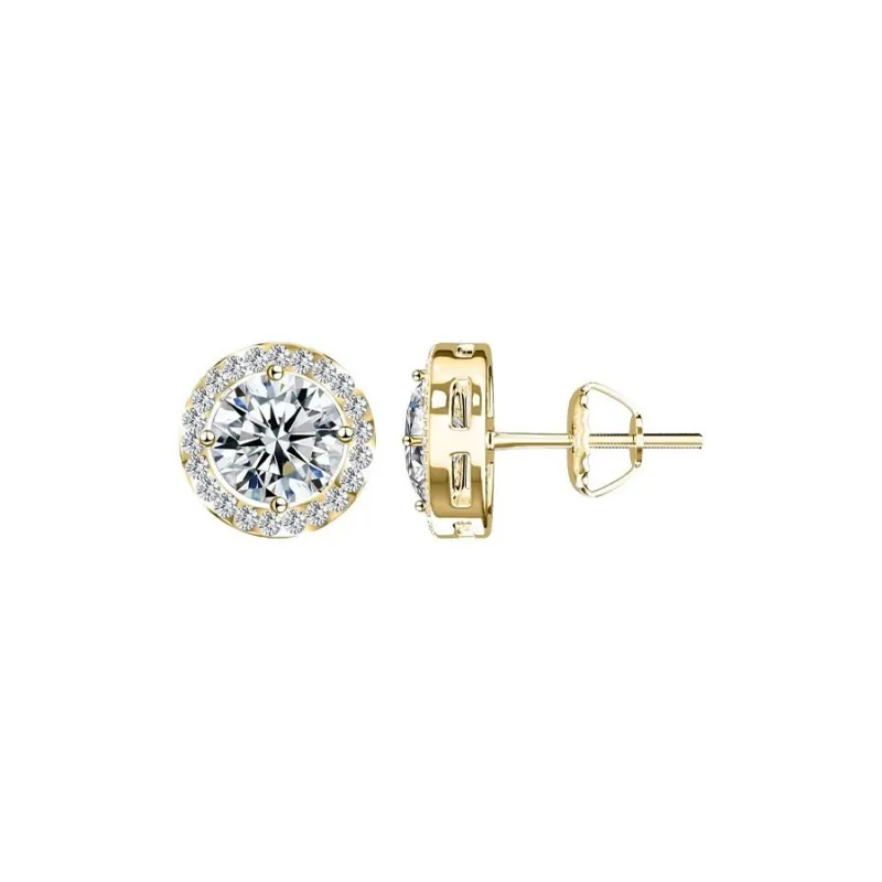 CARAT'S DIARY S925 Silver Stud Earrings Unisex-8