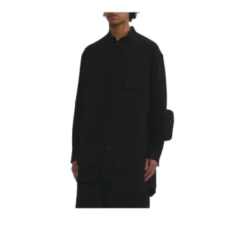 Yohji Yamamoto Pour Homme Stand Collar Coat