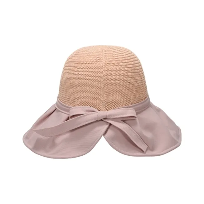 FREE RABBITⅡ Summer Bowknot Bucket Hats Women's-6