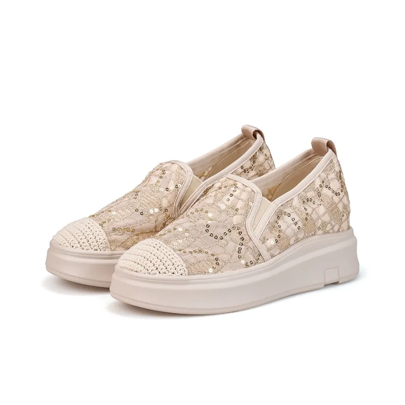 Joy&Mario Espadrilles Women's Gold-1