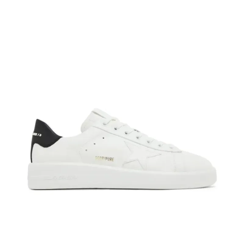 Golden Goose Purestar Low Top Skateboard Shoes Men's White-1