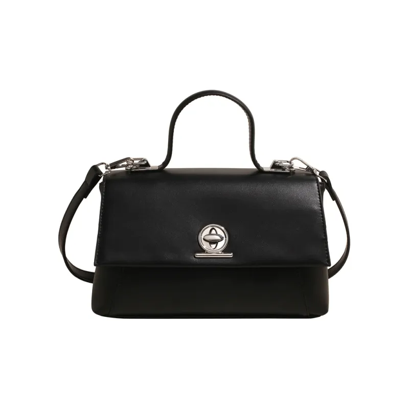 Yalu PU Handbag Women's Black/Light Brown/White/Khaki-1