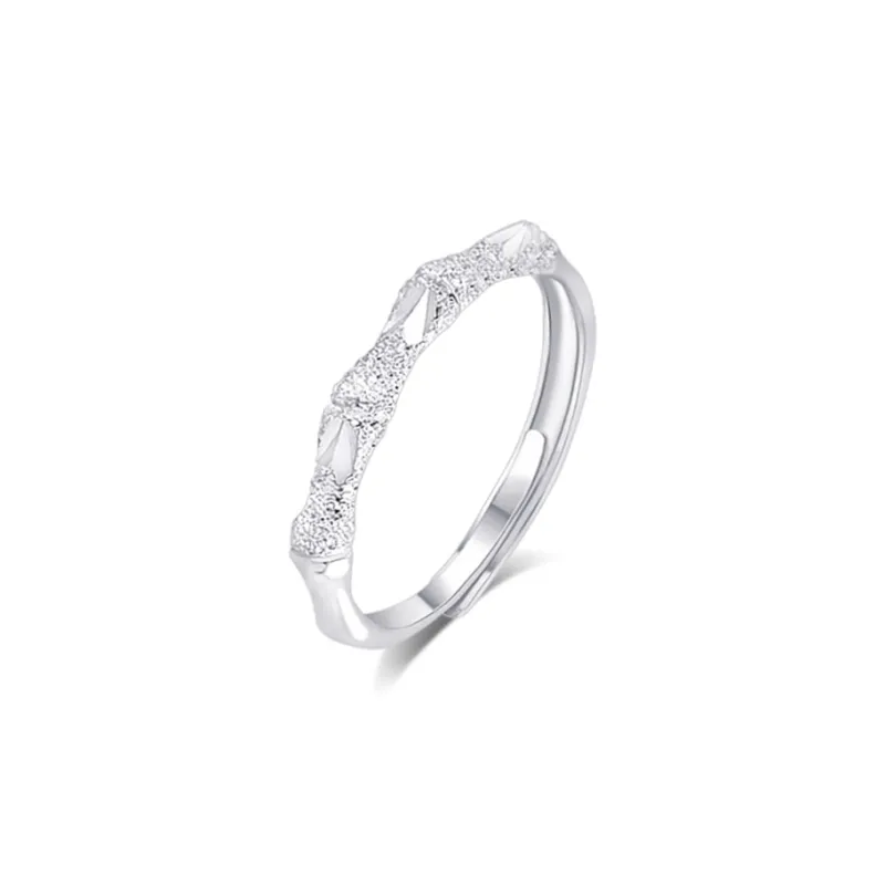 KUMET Sterling Silver Rings Unisex-10