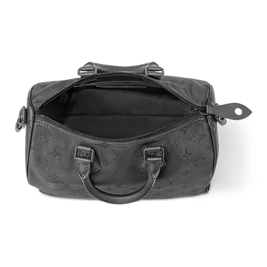 LOUIS VUITTON Speedy P9 Bandouliere 30 Ultra Black-4