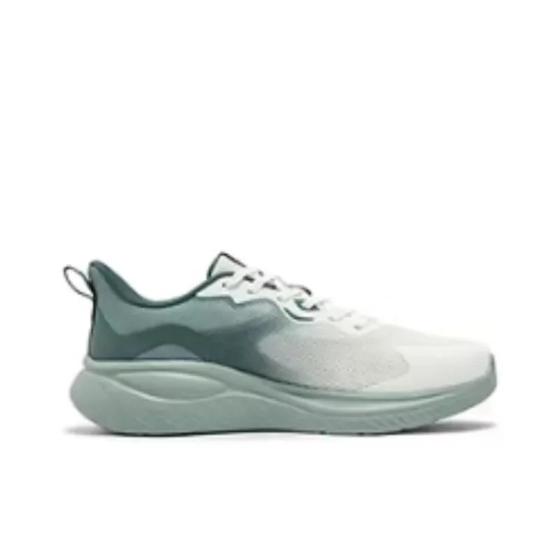 361° Cushioning Anti-Slip And Wear-Resistant Low-Top Casual Running Shoes Men's White Green-1