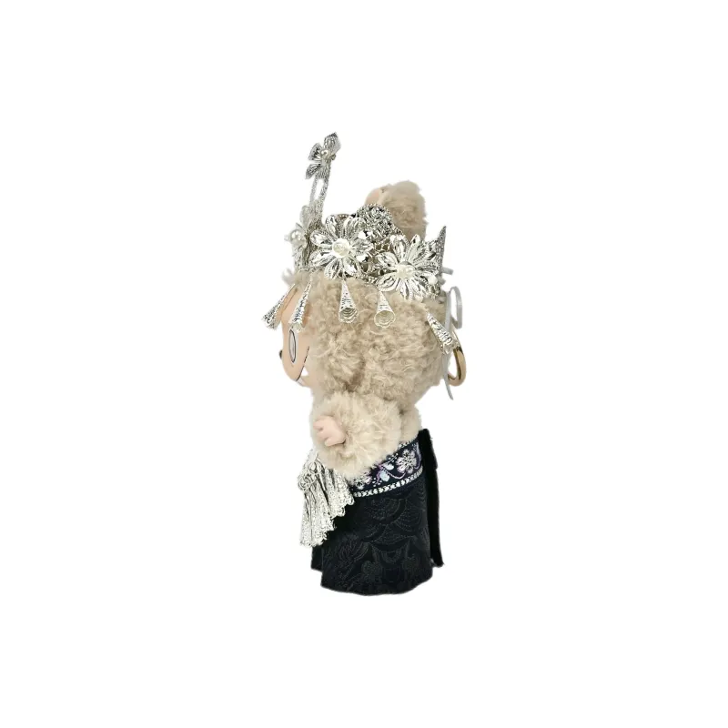[Modified Doll] POP MART Labubu THE MONSTERS Heartbeat Macaron Collection, Miaojiang Girlish, Cute Hang Tag Box 17CM-17