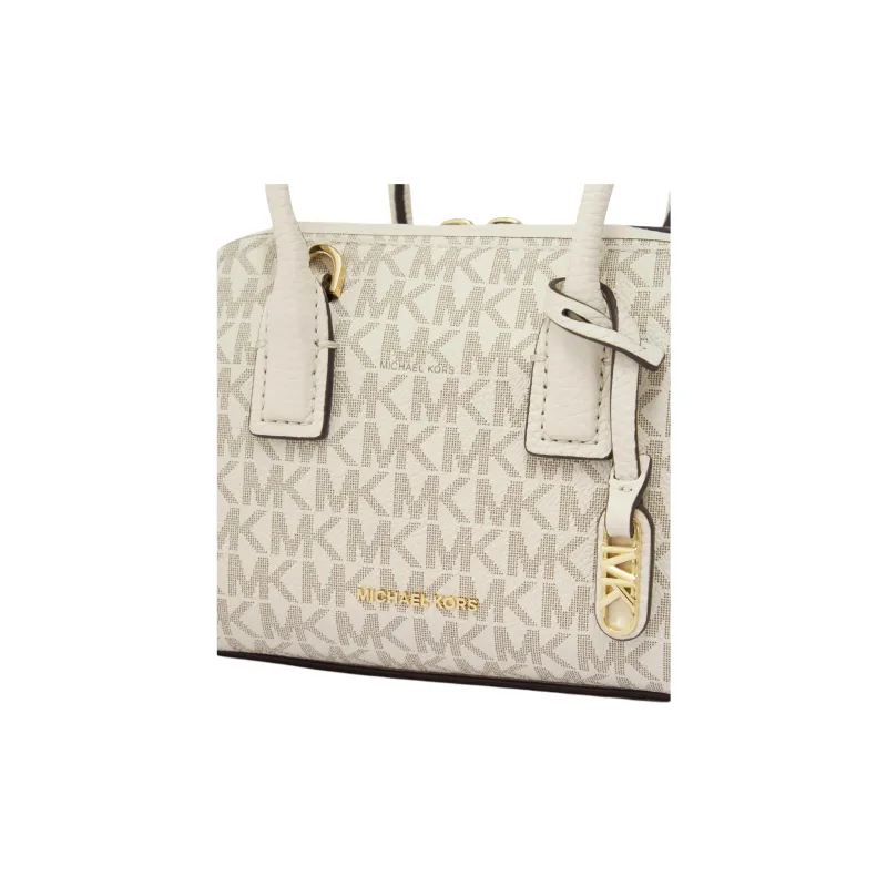 MICHAEL KORS Artificial Leather Crossbody Bag, Handbag Women's White-4