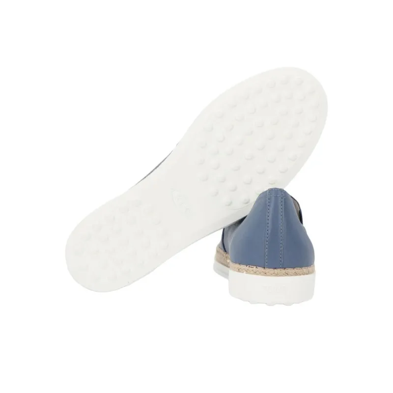 TOD'S Beanie Shoes Women's Blue-4