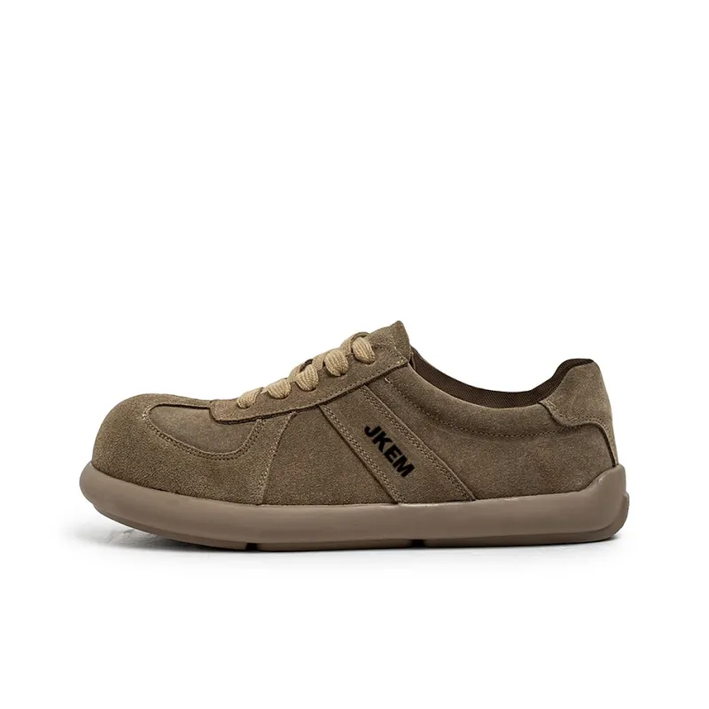 JKEM Men's Casual Shoes Men Low Top Black/Khaki/Chestnut-10
