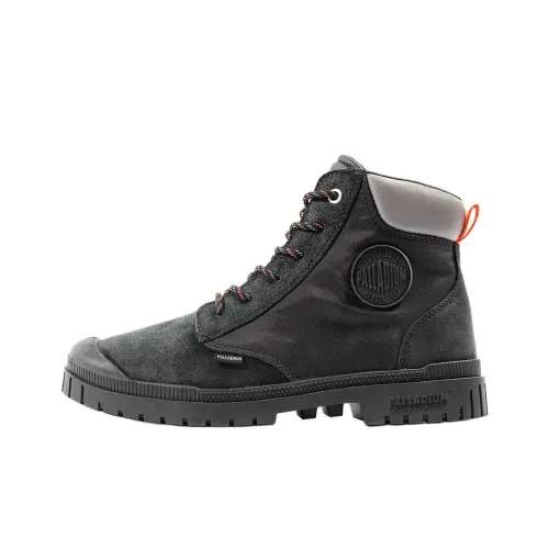 Palladium Pampa Ankle Boots Men's Black