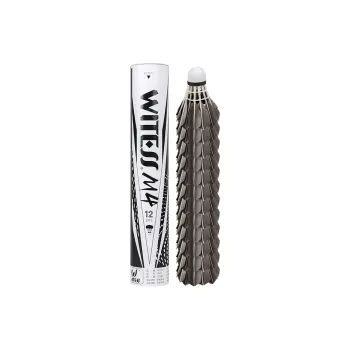 WITESS M4 12 Pack Duck Feather Designed For Everyday Training Shuttlecocks