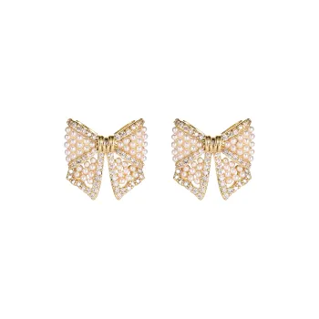 WAW Gold Plated Copper Earrings Women's