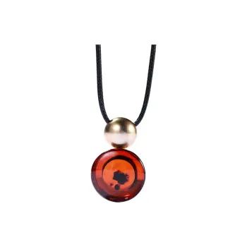 S&A S925 Silver Bloodstone Necklaces Women's