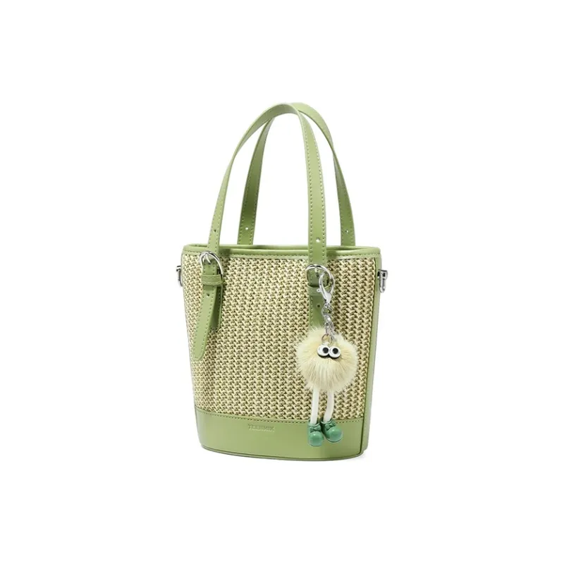 Teenmix Fabric Crossbody One Shoulder Handbag Women's Multicolor-25