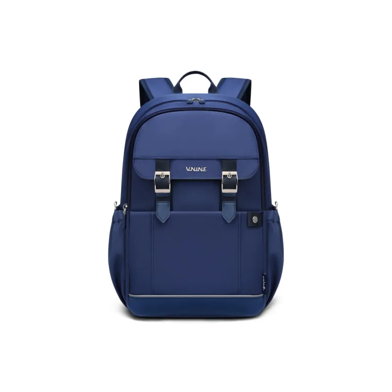 V.NINE Fabric Student Bag Unisex Taro Purple/Starry Blue-9