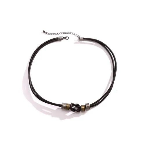 FOREVER MELODY Alloy Necklaces Men's