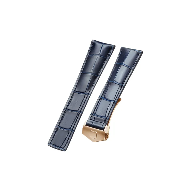 MILANQIAN M&Q Watch Band TAG Heuer Compatibility 204mm Cowhide Leather Material-35