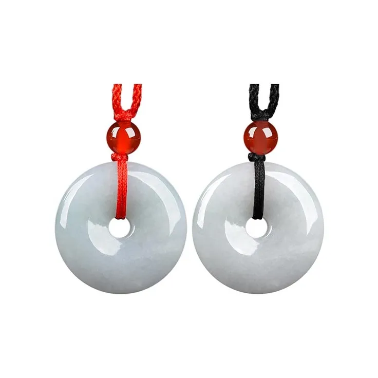 SHARK BABY Glutinous Jade Necklaces Unisex-9