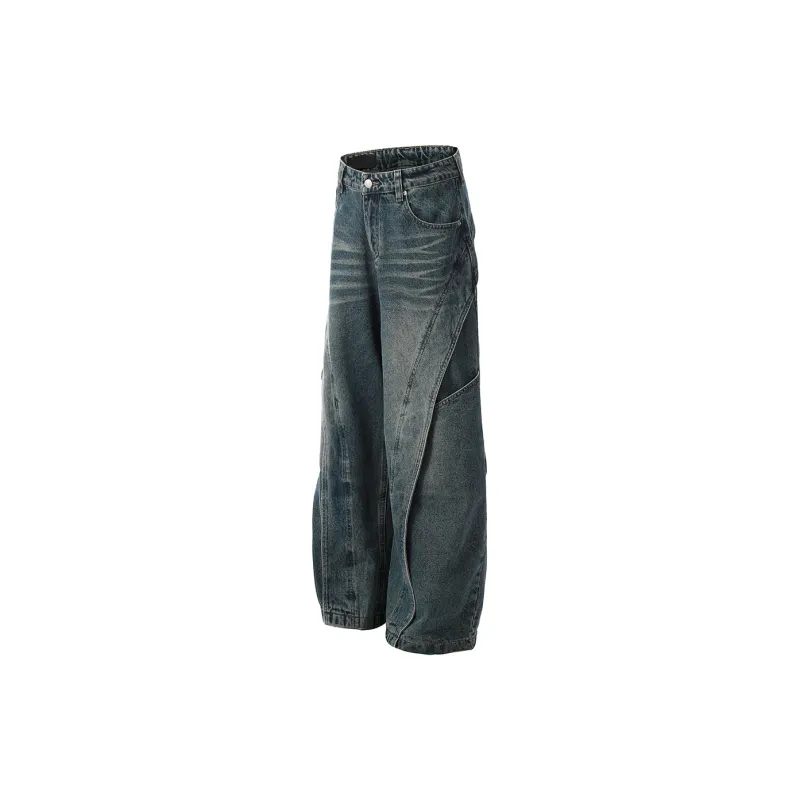 GBXM Jeans Unisex Vintage Blue-1
