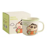 [Green]Crayon Shin-Chan "Xiao Qingxi" Collection Straight Rim Cup