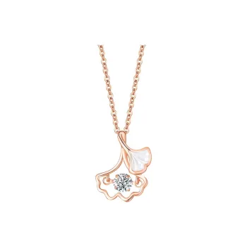 GOOUI S925 Silver Necklaces Women's