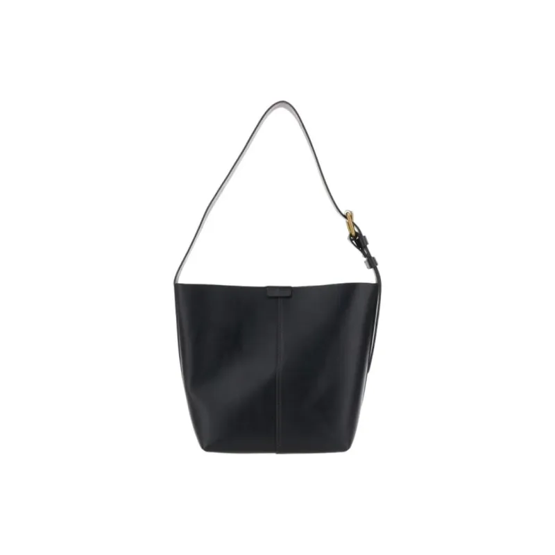 SOEUR Calfskin Shoulder Bag Women's Black-2