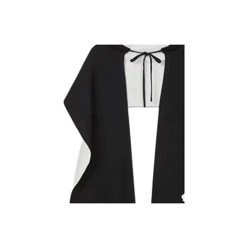 KENZO Cotton Shawls Unisex Black-1