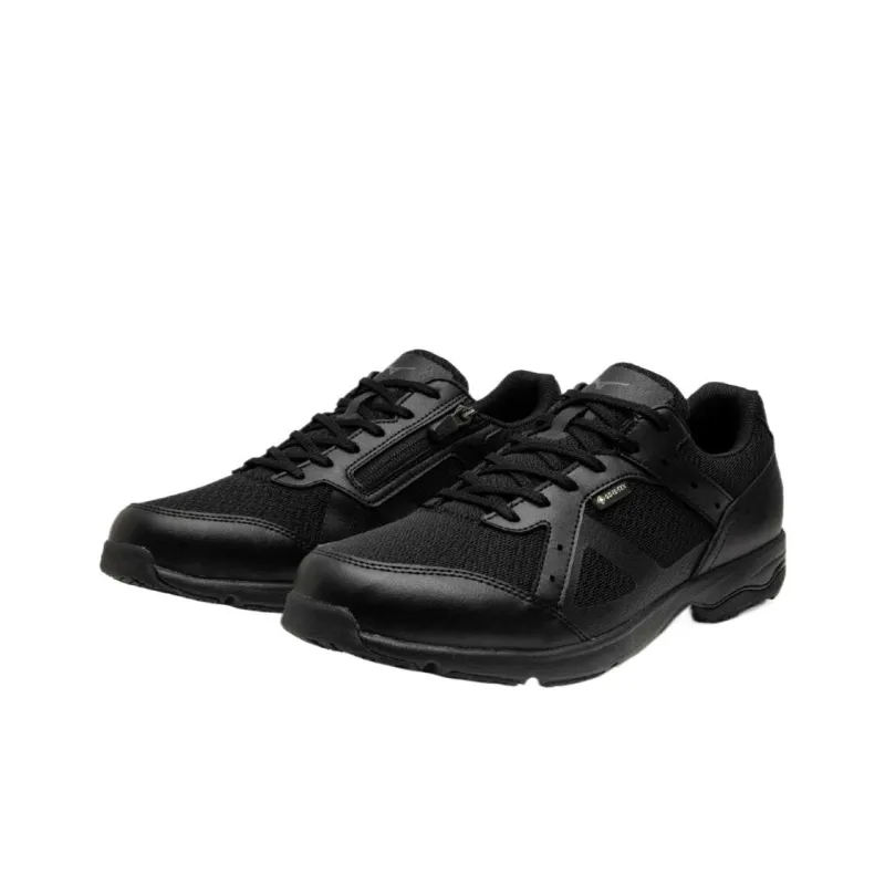 Mizuno Abrasion Resistant Low Top Hiking Shoes Unisex Pitch Black-2