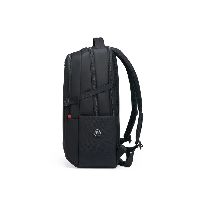 OIWAS Fabric Backpack Unisex Black-5