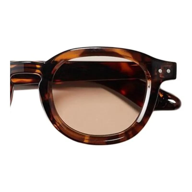 UNIQLO Round Sunglasses Unisex Tortoiseshell-1