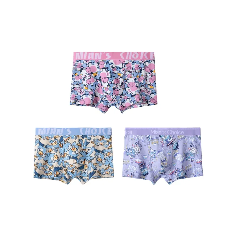 Cotton Gene Underpants Men's 3 Pack-5