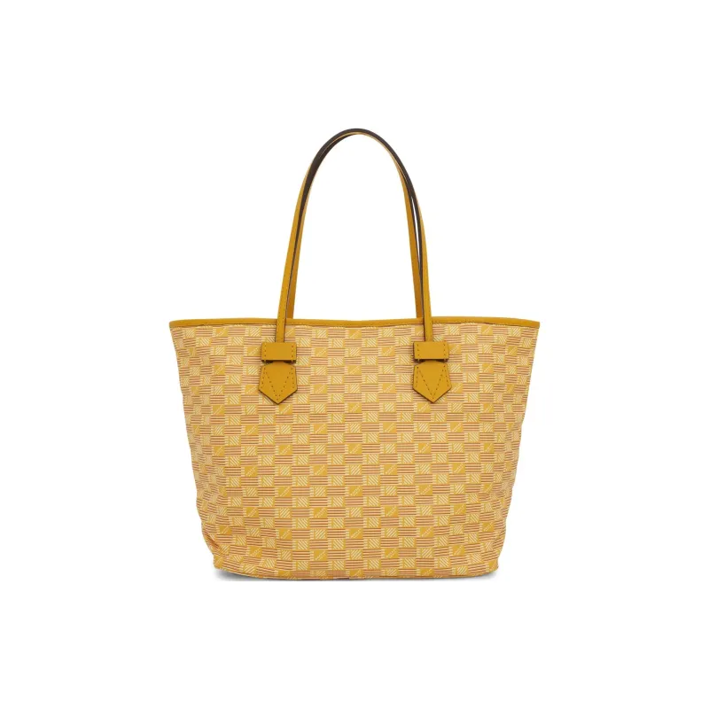 MOREAU Canvas Canvas Bag Tote Bag Shopping Bag Handbag Women's Yellow-2